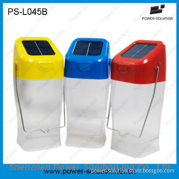 Solar powered led lamp for rural areas